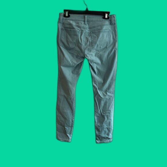 Cabi Aqua Blue Denim Skinny Jeans Size 4 - Picture 2 of 4